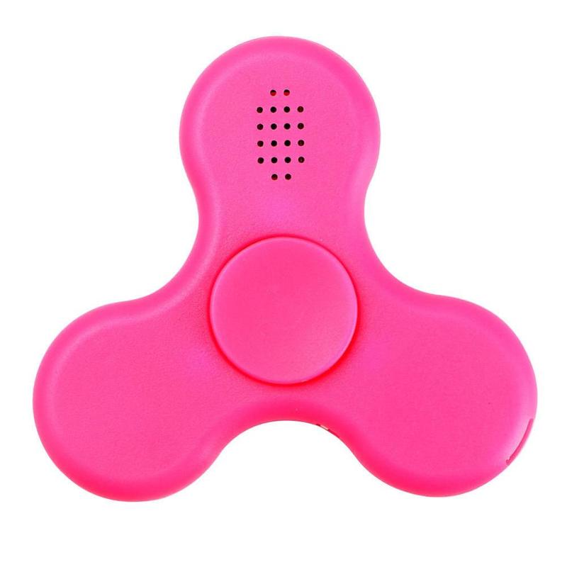 Rechargeable LED Bluetooth Fidget Spinner with Speaker by HitMyNeed
