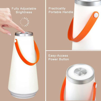 Rechargeable LED Camping Lamp with 360° Soft Light by HitMyNeed