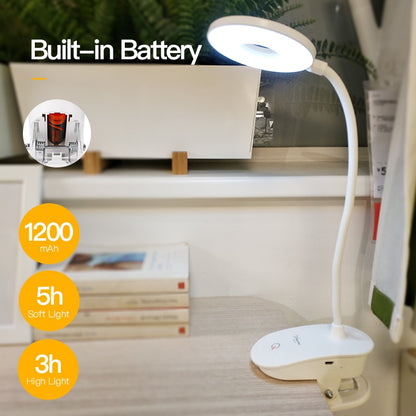 Rechargeable LED Clip-On Reading Lamp by HitMyNeed