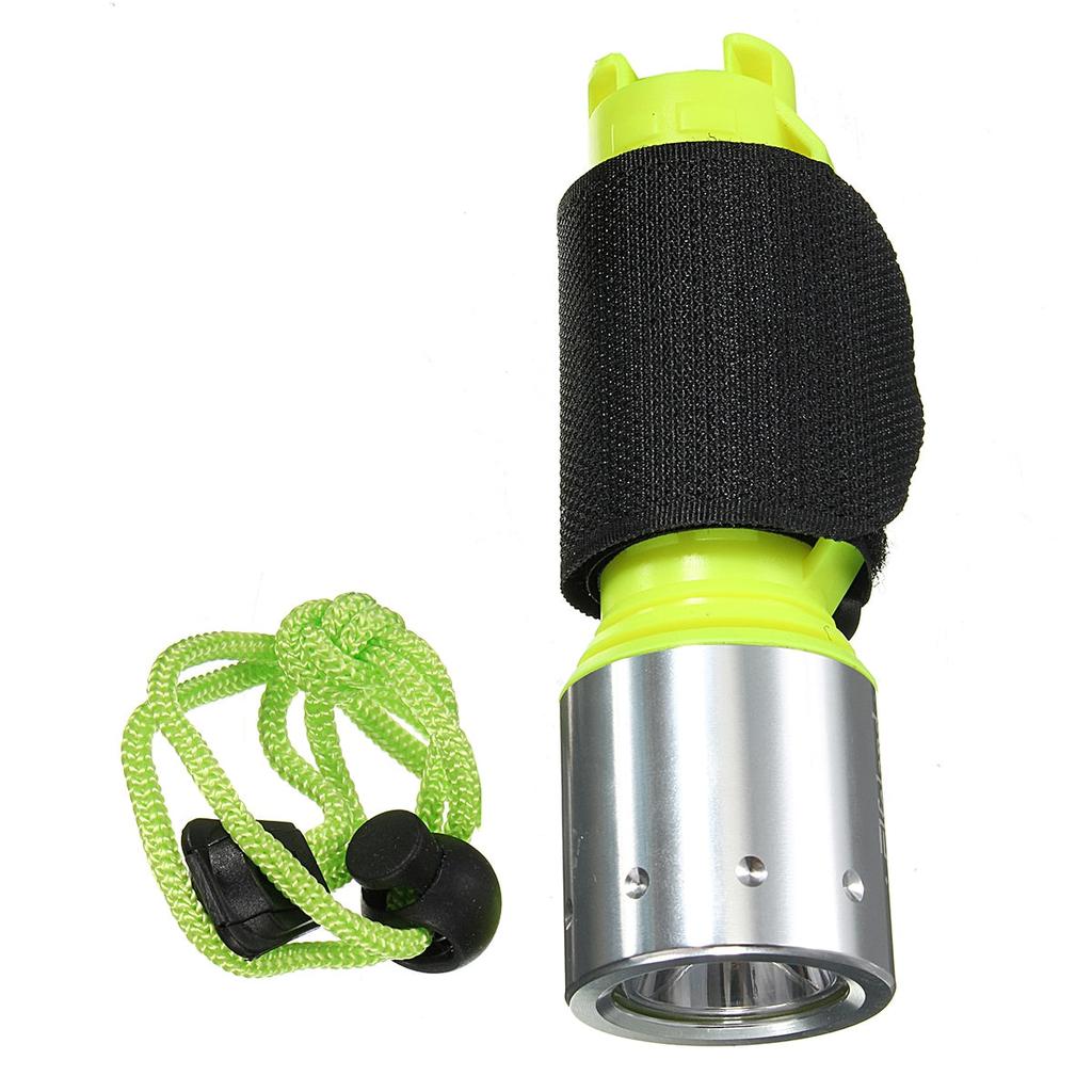 Rechargeable LED Dive Light with Wrist Mount by HitMyNeed