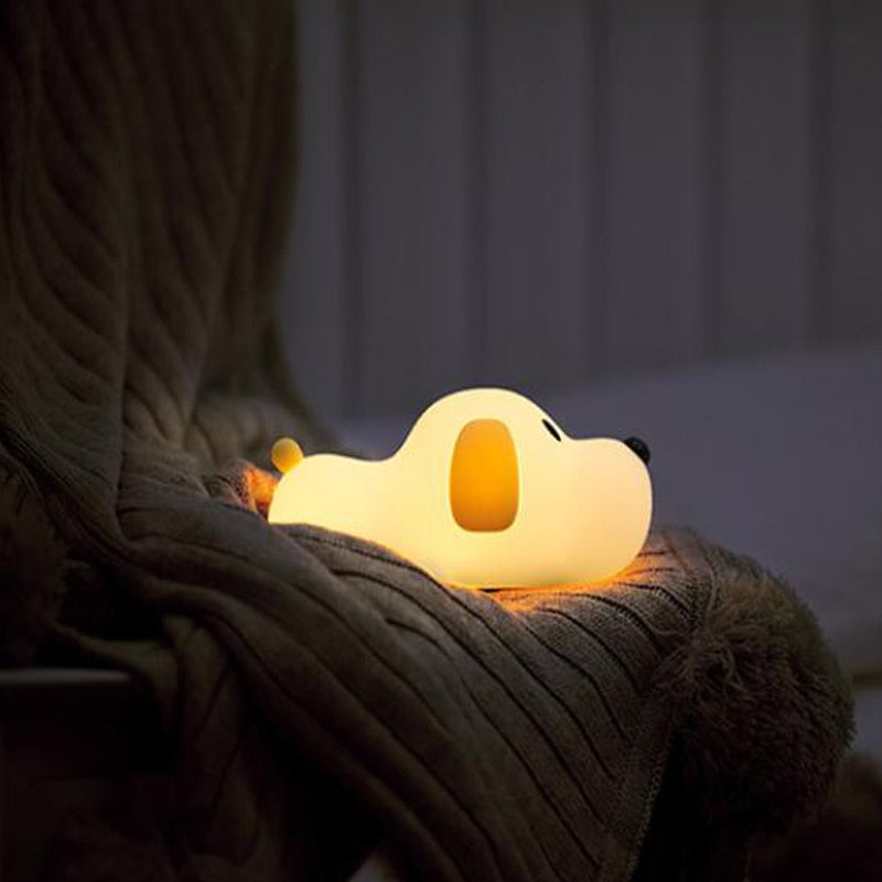 Rechargeable LED Dog Night Light for Kids by HitMyNeed