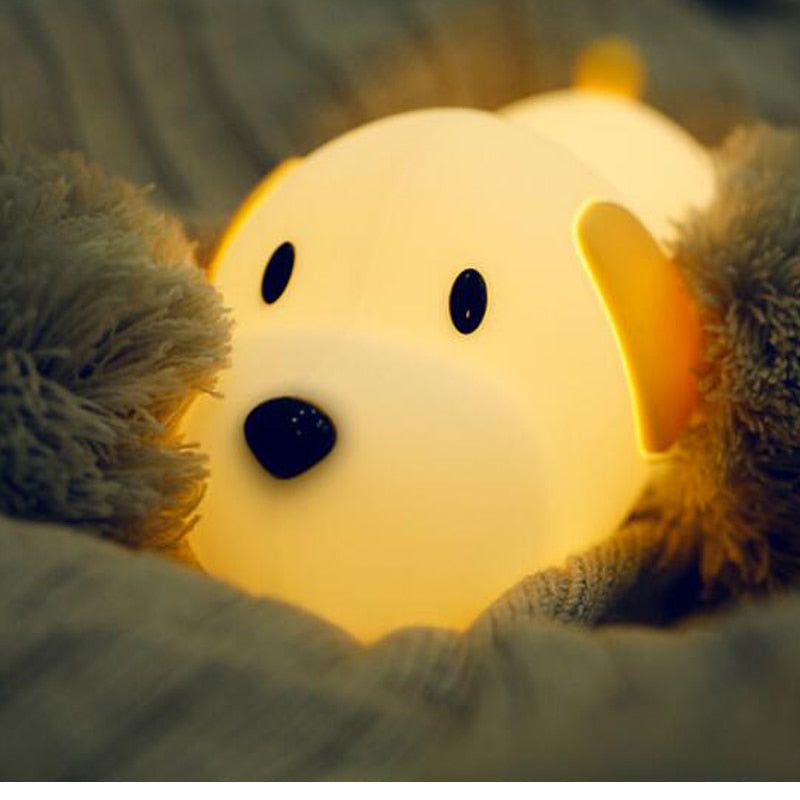 Rechargeable LED Dog Night Light for Kids by HitMyNeed