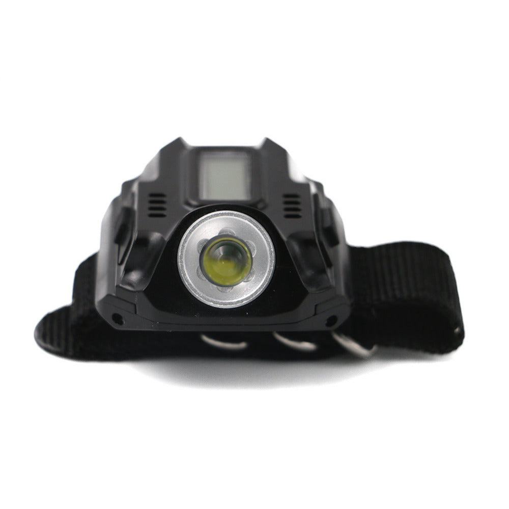 Rechargeable LED Flashlight Watch with Waterproof Design by HitMyNeed