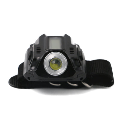Rechargeable LED Flashlight Watch with Waterproof Design by HitMyNeed