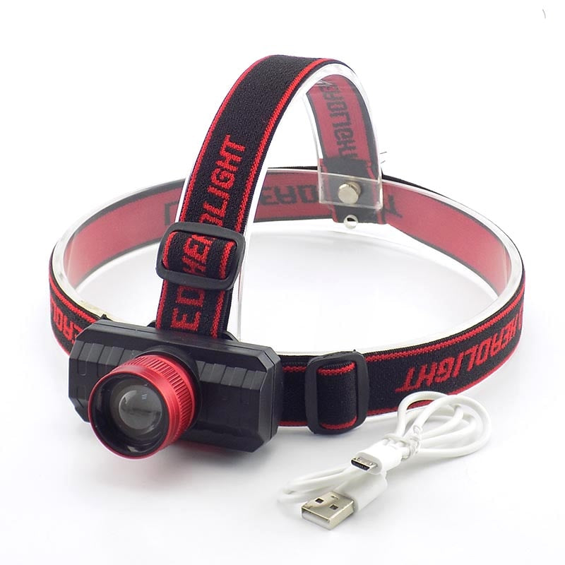 Rechargeable LED Head Torch Headlamp 1200 Lumens by HitMyNeed