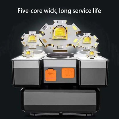 Rechargeable LED Headlamp for Fishing, Hiking & Camping by HitMyNeed