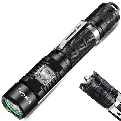 Rechargeable LED Torch Flashlight with USB Charging by HitMyNeed