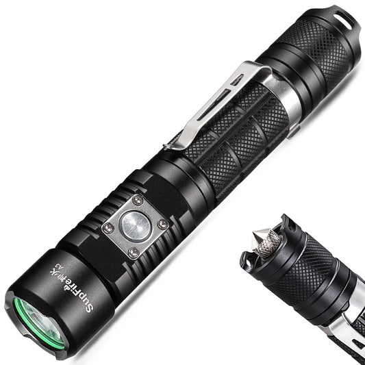 Rechargeable LED Torch Flashlight with USB Charging by HitMyNeed