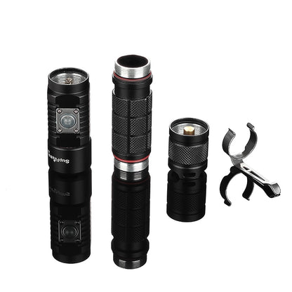 Rechargeable LED Torch Flashlight with USB Charging by HitMyNeed