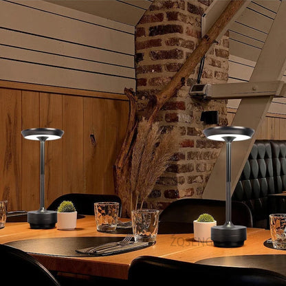 Rechargeable LED Touch Table Lamp for Dining & Desk by HitMyNeed