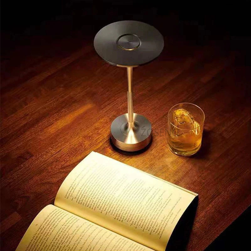 Rechargeable LED Touch Table Lamp for Dining & Desk by HitMyNeed