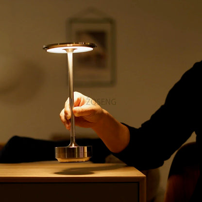 Rechargeable LED Touch Table Lamp for Dining & Desk by HitMyNeed