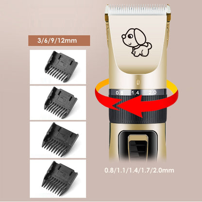 Rechargeable Low-Noise Dog Grooming Clipper by HitMyNeed