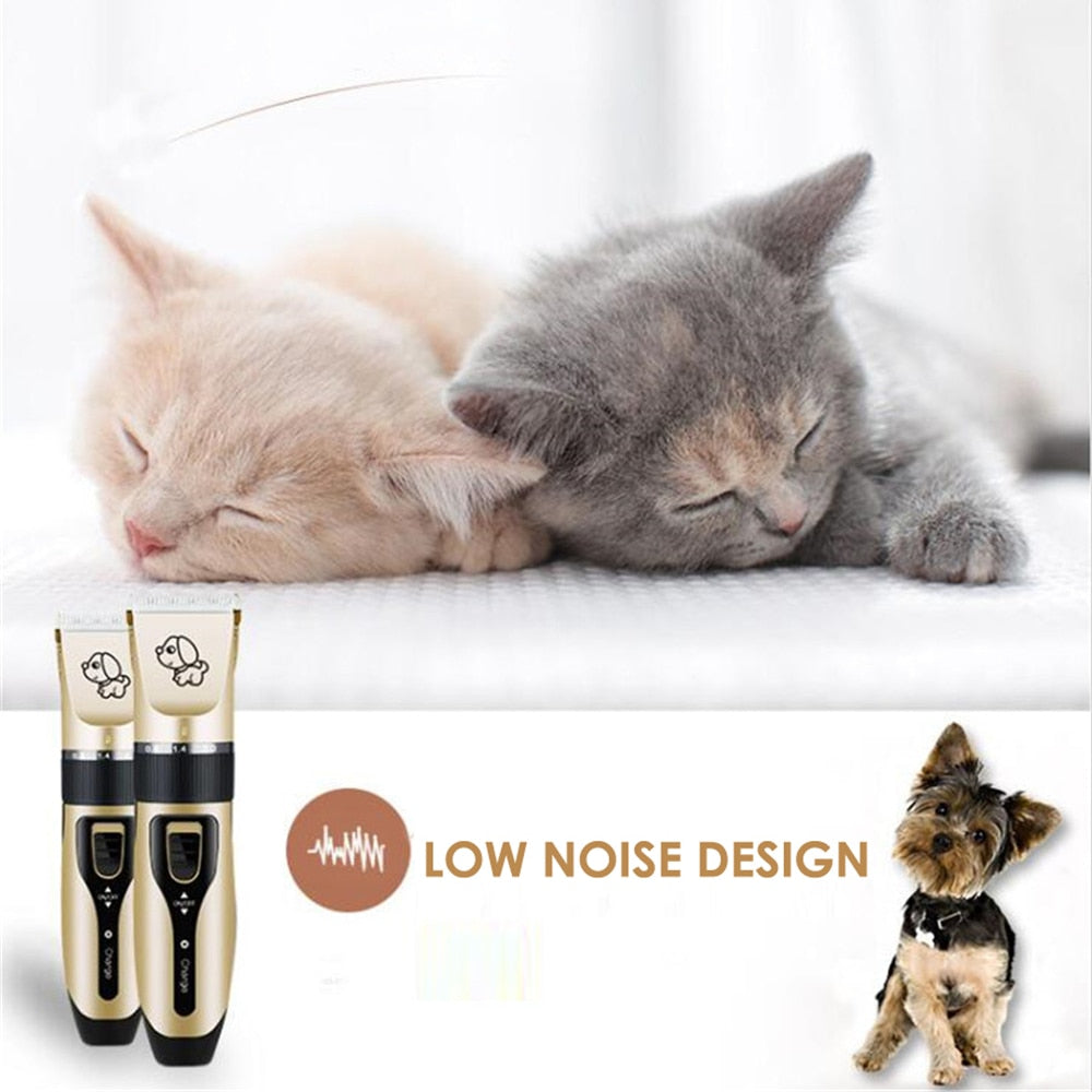 Rechargeable Low-Noise Dog Grooming Clipper by HitMyNeed