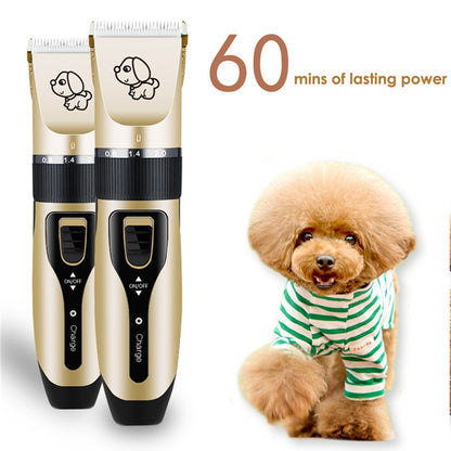 Rechargeable Low-Noise Dog Grooming Clipper by HitMyNeed