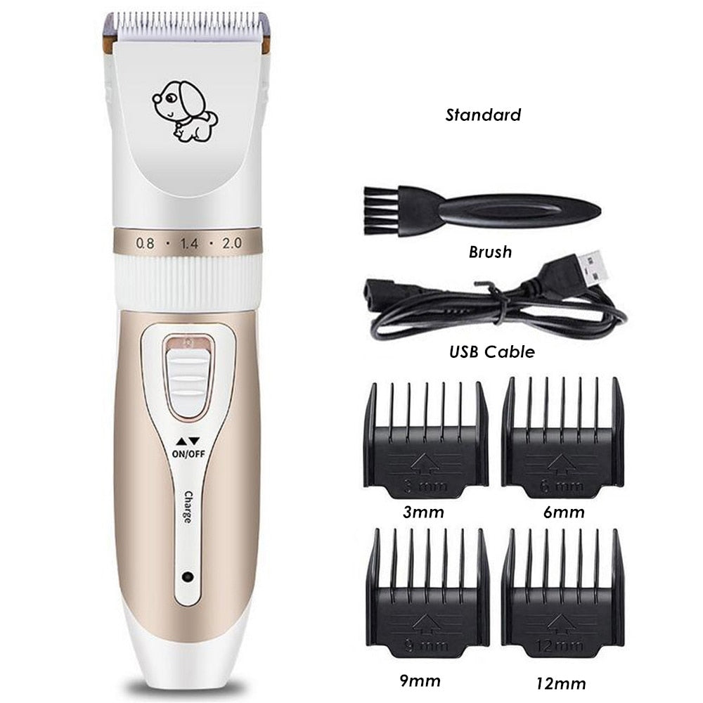 Rechargeable Low-Noise Dog Grooming Clipper by HitMyNeed