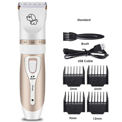 Rechargeable Low-Noise Dog Grooming Clipper by HitMyNeed