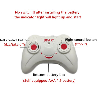Rechargeable Mini RC Helicopter Drone for Kids by HitMyNeed
