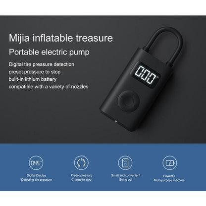 Rechargeable Mini Tire Inflator Electric Air Pump by HitMyNeed