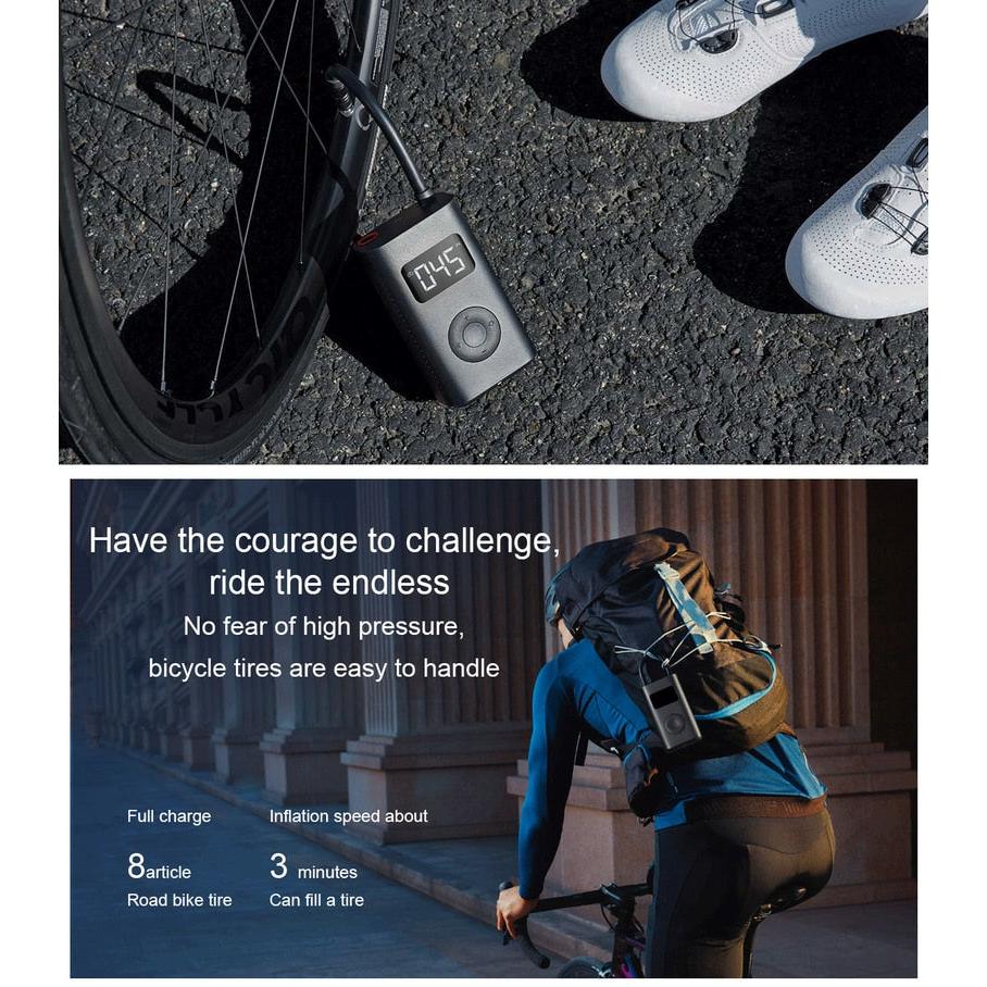 Rechargeable Mini Tire Inflator Electric Air Pump by HitMyNeed