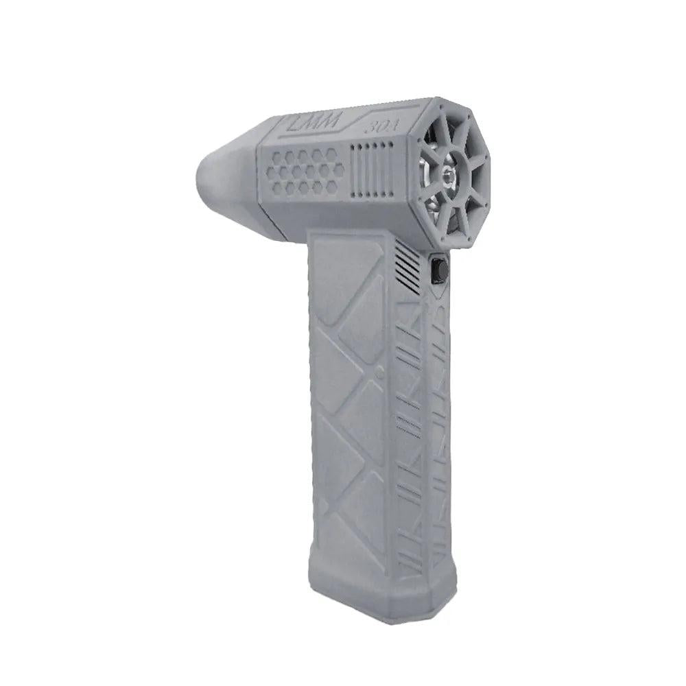 Rechargeable Mini Turbo Jet Fan 110,000 RPM Blower 180w-grey by HitMyNeed