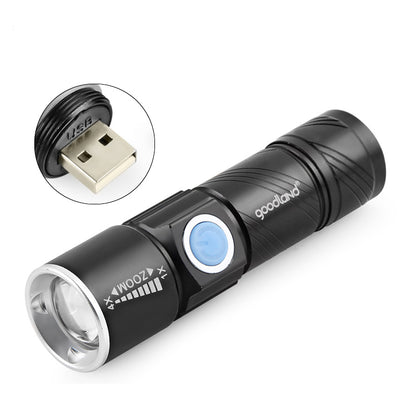 Rechargeable Mini USB Flashlight Torch by HitMyNeed