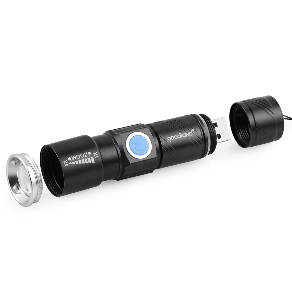 Rechargeable Mini USB Flashlight Torch by HitMyNeed
