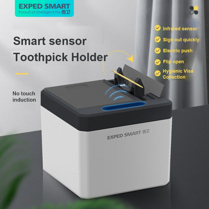 Rechargeable Motion Sensor Automatic Toothpick Holder by HitMyNeed