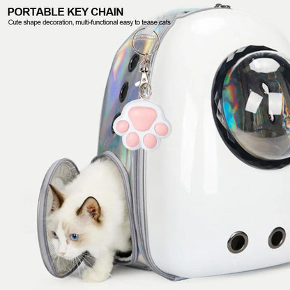 Rechargeable Multifunction Laser Cat Toy with UV Light by HitMyNeed