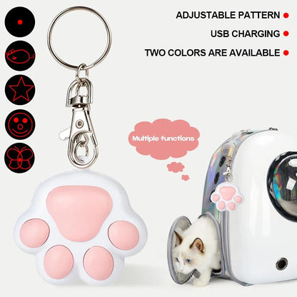 Rechargeable Multifunction Laser Cat Toy with UV Light by HitMyNeed