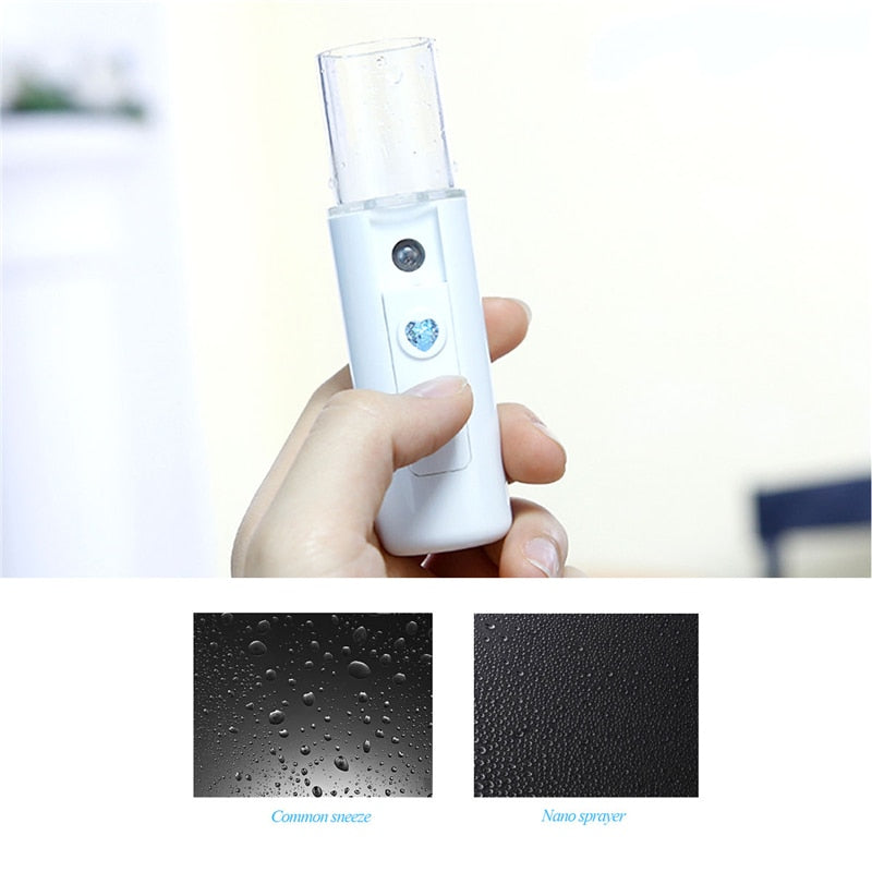 Rechargeable Nano Mister Pocket Facial Steamer by HitMyNeed
