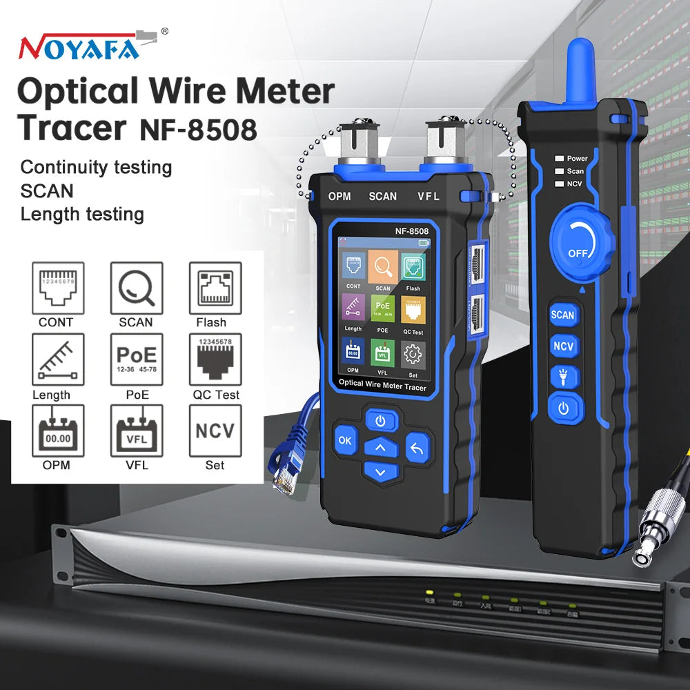 Rechargeable Network Cable Tester with PoE Tracer by HitMyNeed