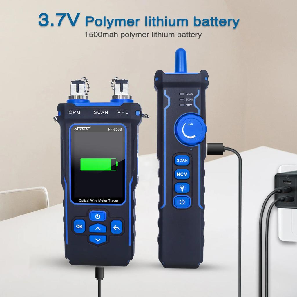 Rechargeable Network Cable Tester with PoE Tracer by HitMyNeed