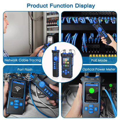 Rechargeable Network Cable Tester with PoE Tracer by HitMyNeed