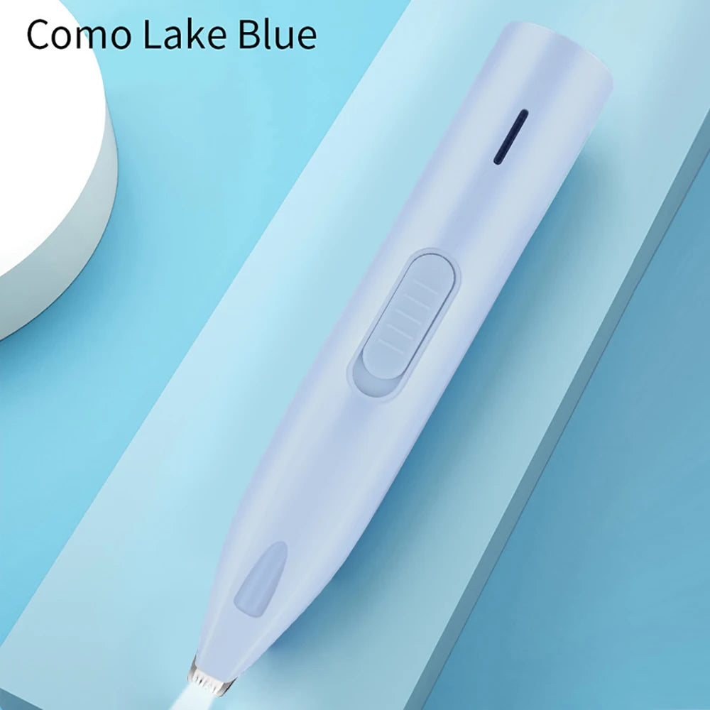 Rechargeable Pet Detail Trimmer with LED Light by HitMyNeed