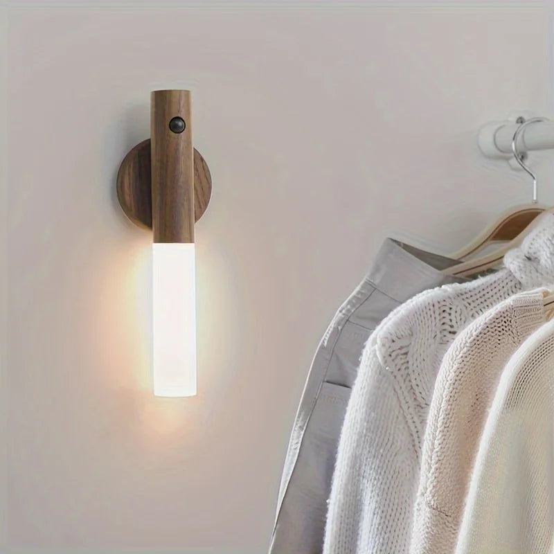 Rechargeable PIR Motion Sensor Magnetic LED Cabinet Light by HitMyNeed