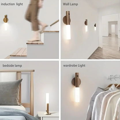 Rechargeable PIR Motion Sensor Magnetic LED Cabinet Light by HitMyNeed