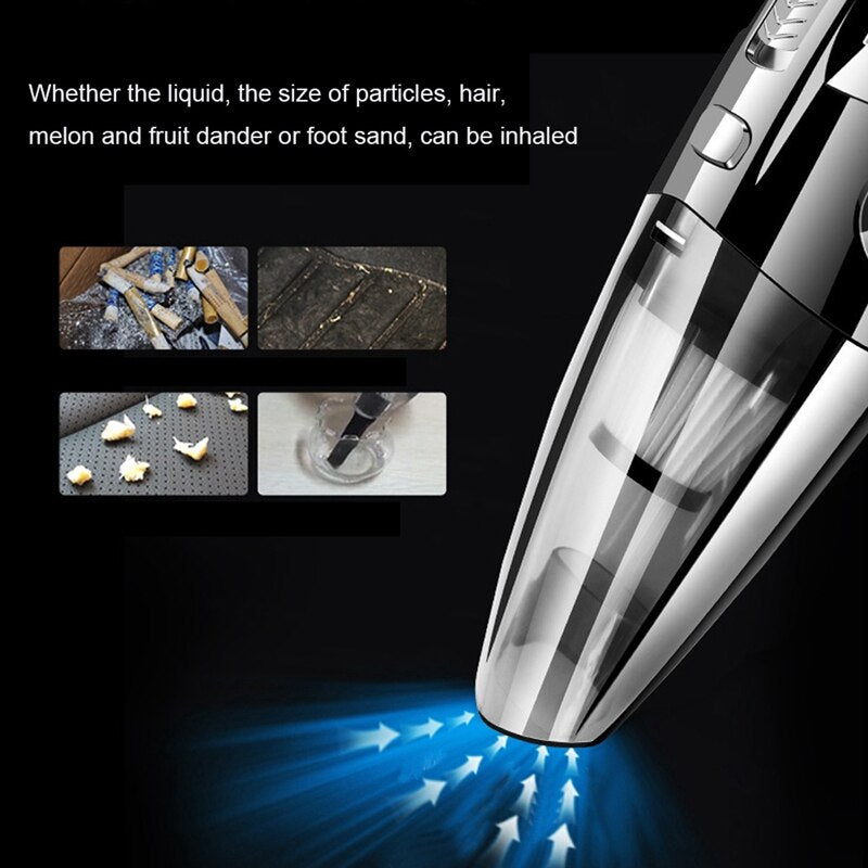 Rechargeable Portable Car Vacuum Cleaner by HitMyNeed