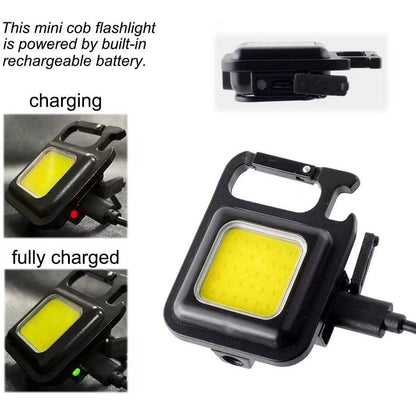 Rechargeable Portable LED Keychain Work Light by HitMyNeed