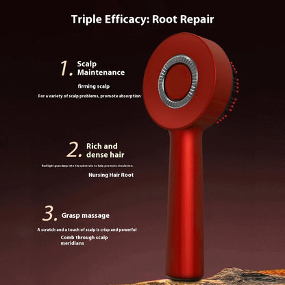 Rechargeable Red Light Scalp Massage Comb Applicator by HitMyNeed