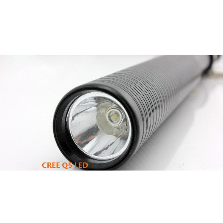 Rechargeable Self-Defense Flashlight Baton by HitMyNeed