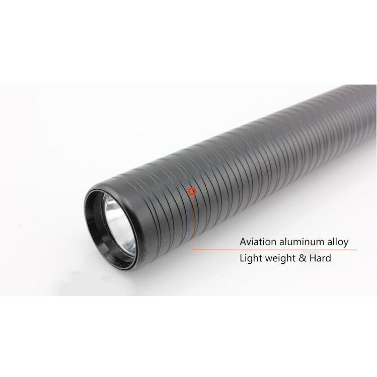 Rechargeable Self-Defense Flashlight Baton by HitMyNeed