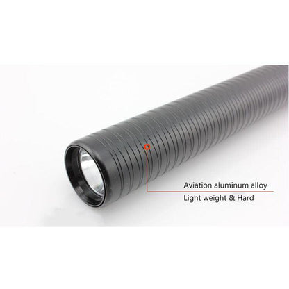 Rechargeable Self-Defense Flashlight Baton by HitMyNeed