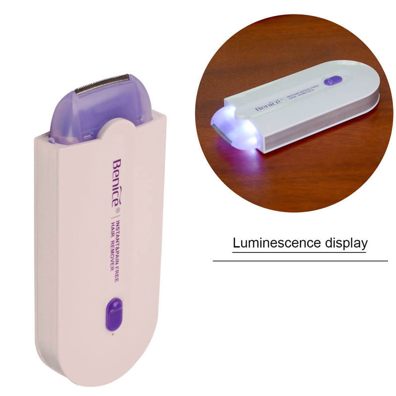 Rechargeable Sensa-Light Hair Removal Device Purple by HitMyNeed