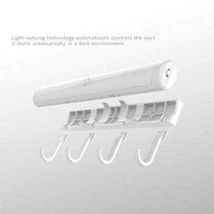Rechargeable Smart LED Lamp with Clothes Hook by HitMyNeed