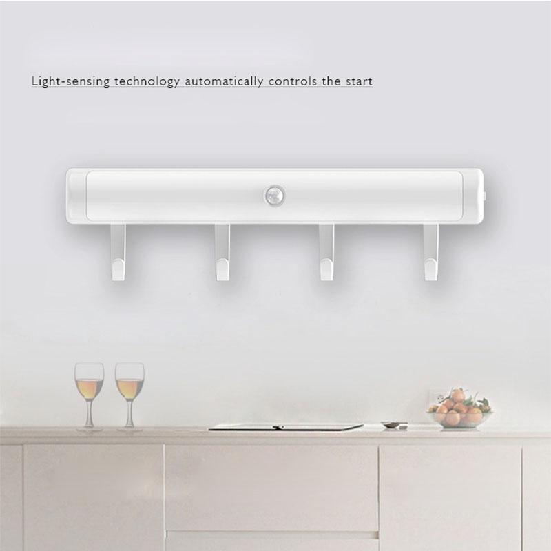 Rechargeable Smart LED Lamp with Clothes Hook by HitMyNeed