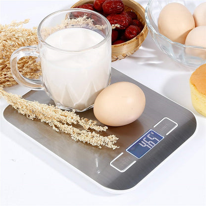 Rechargeable Stainless Steel Digital Kitchen Scale by HitMyNeed