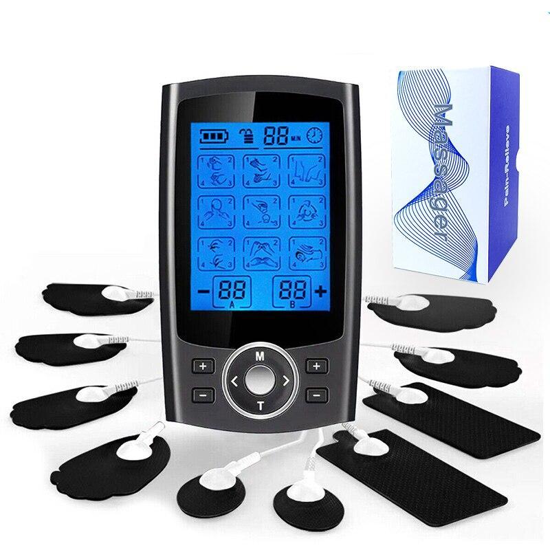 Rechargeable TENS & EMS Muscle Stimulator, 36 Modes by HitMyNeed