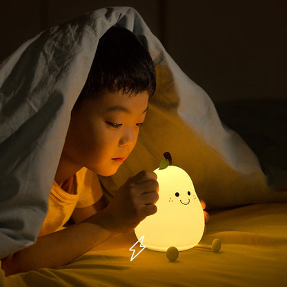 Rechargeable Touch Pear Night Light by HitMyNeed