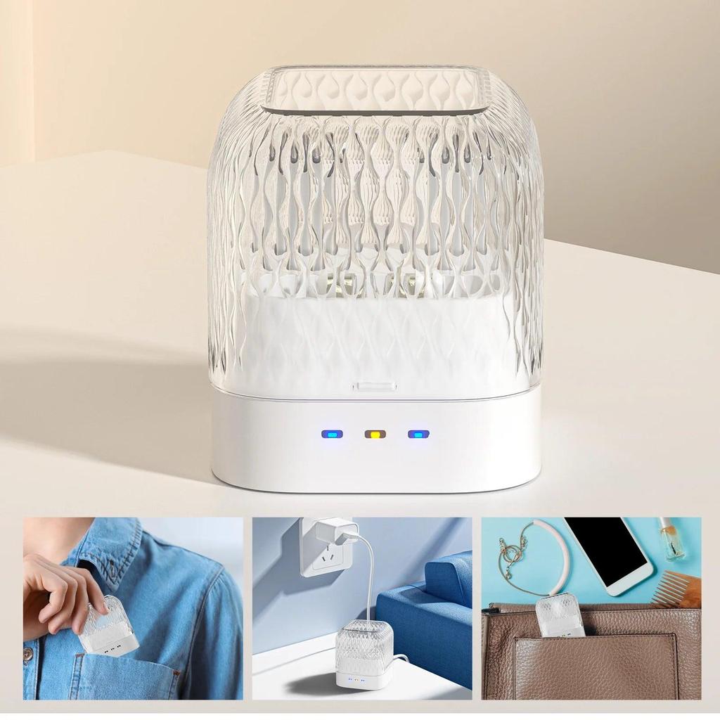 Rechargeable USB BTE Hearing Aid with Charging Case by HitMyNeed